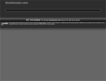 Tablet Screenshot of kinokmusic.com